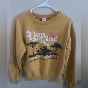 Lion king crewneck